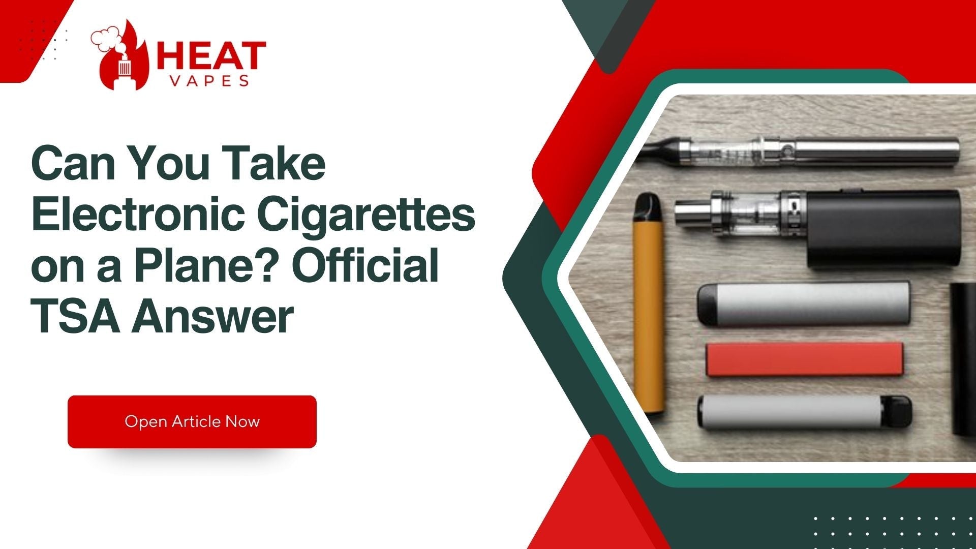 Can You Take Electronic Cigarettes on a Plane