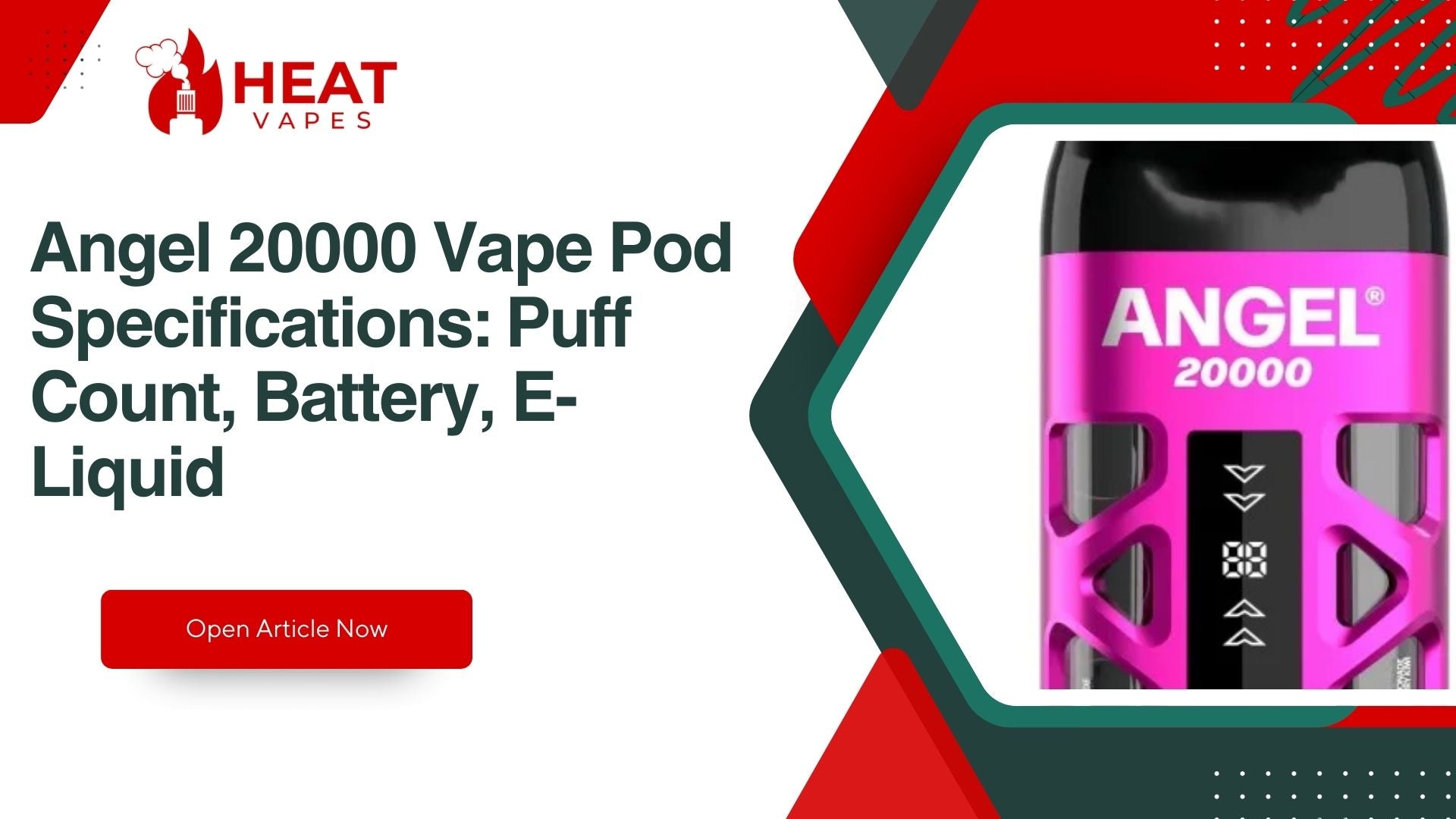 Angel 20000 Vape Pod