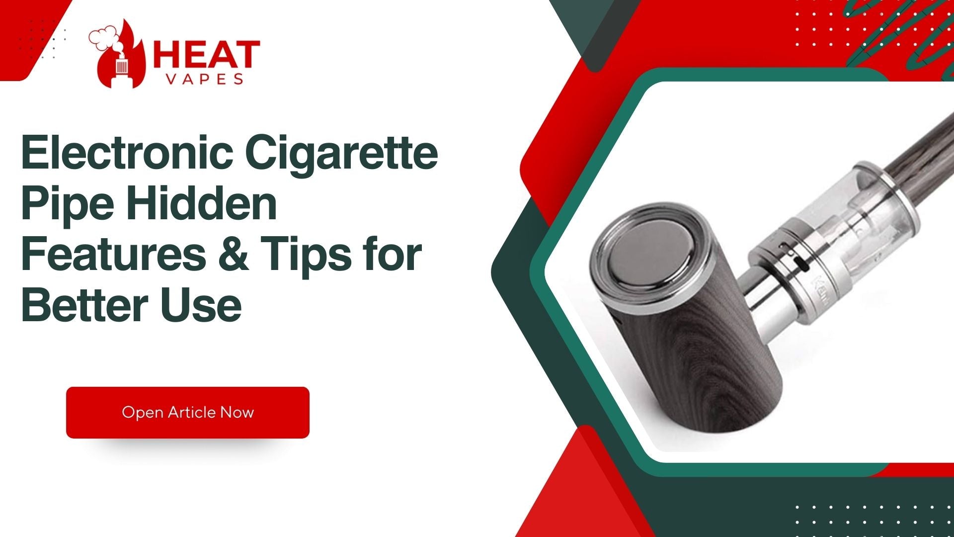 Electronic Cigarette Pipe