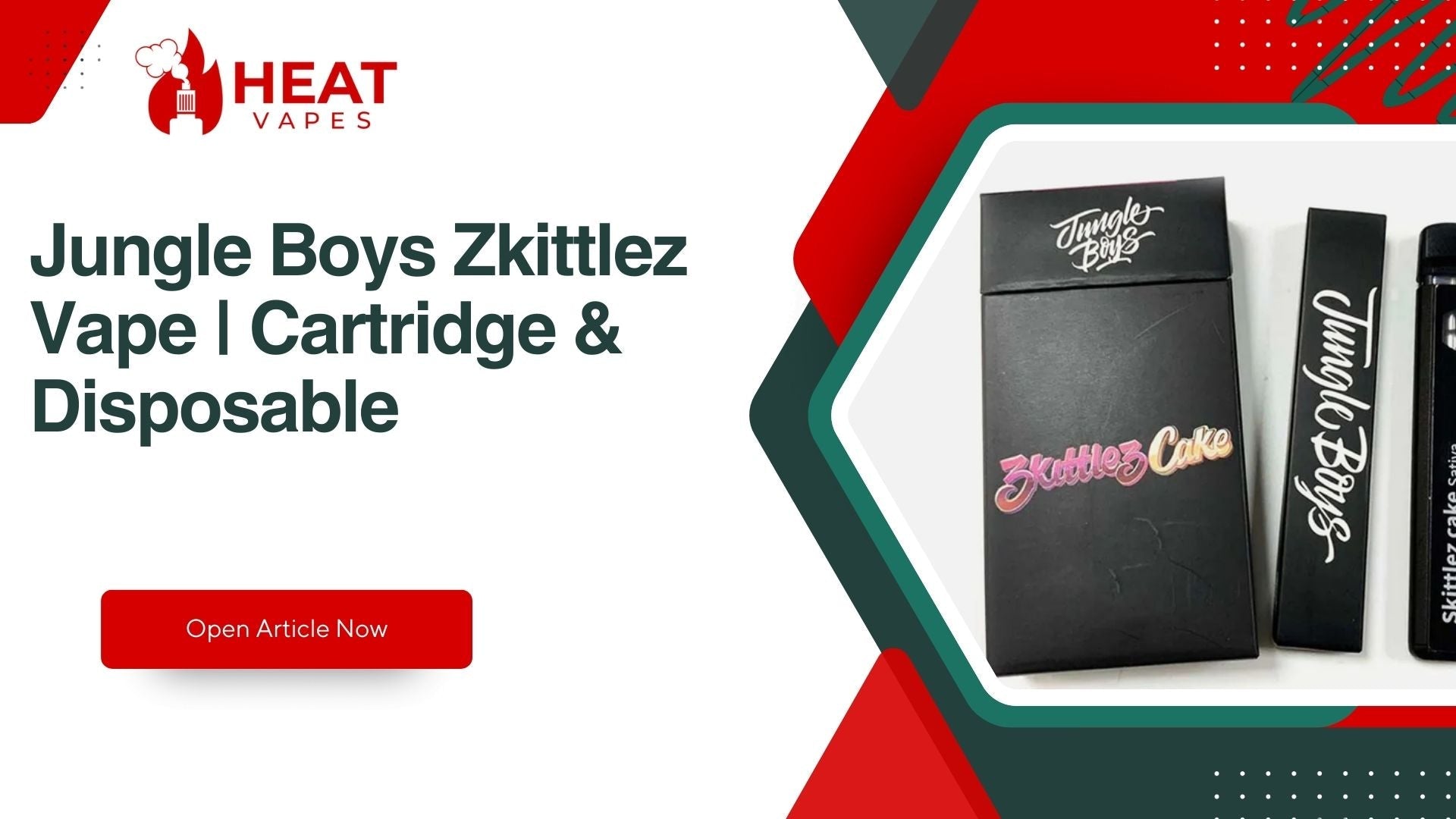 Jungle Boys Zkittlez Vape | Cartridge & Disposable