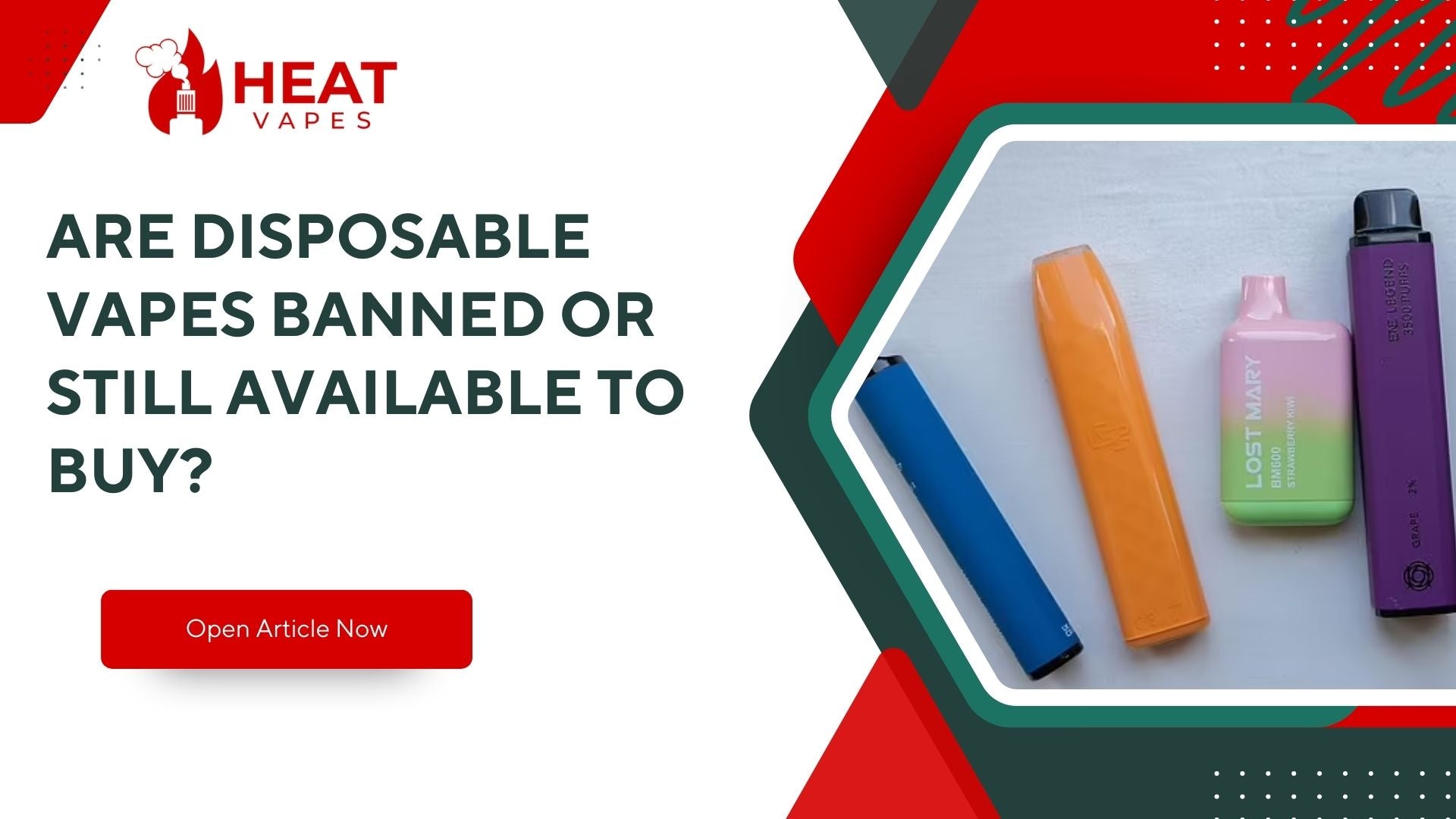 Are Disposable Vapes Banned or Still Available to Buy?
