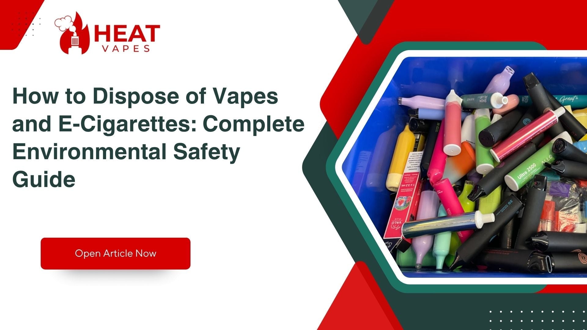 How to Dispose of Vapes and E-Cigarettes: Complete Environmental Safety Guide
