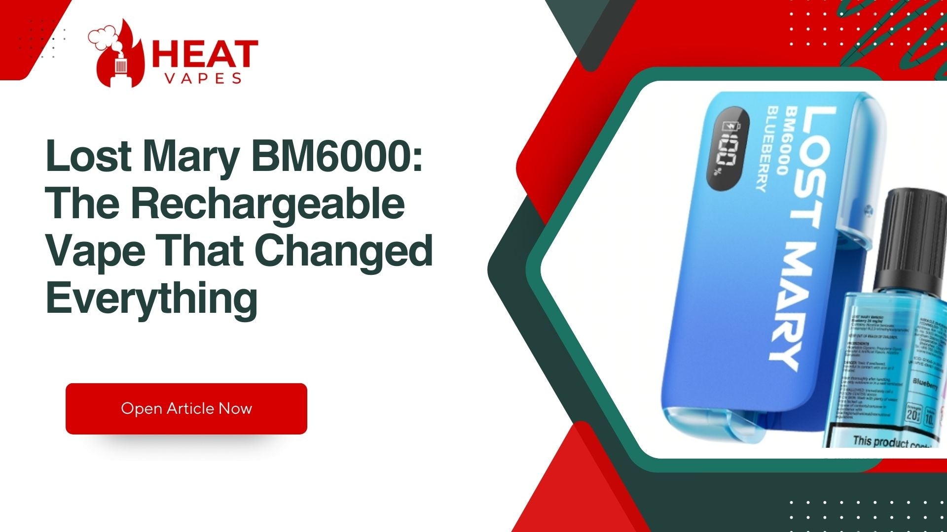 Lost Mary BM6000: The Rechargeable Vape That Changed Everything