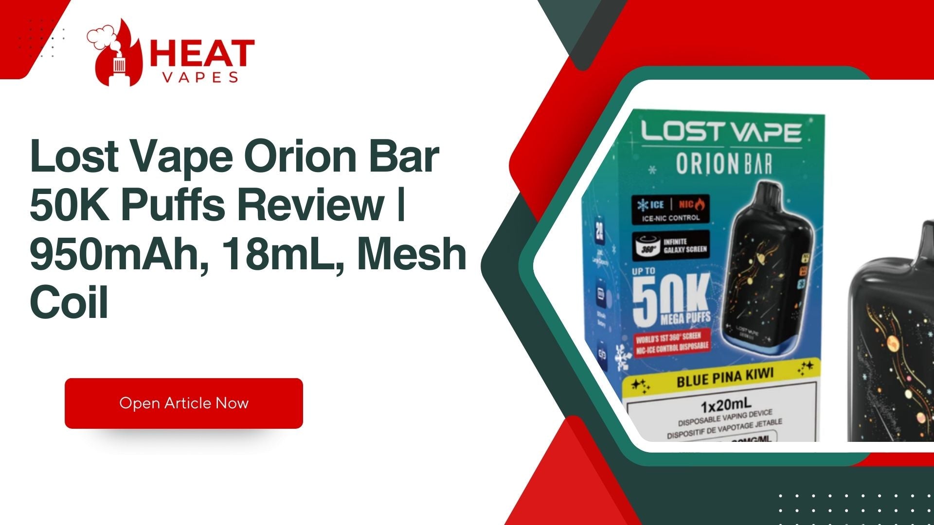 Lost Vape Orion Bar 50K