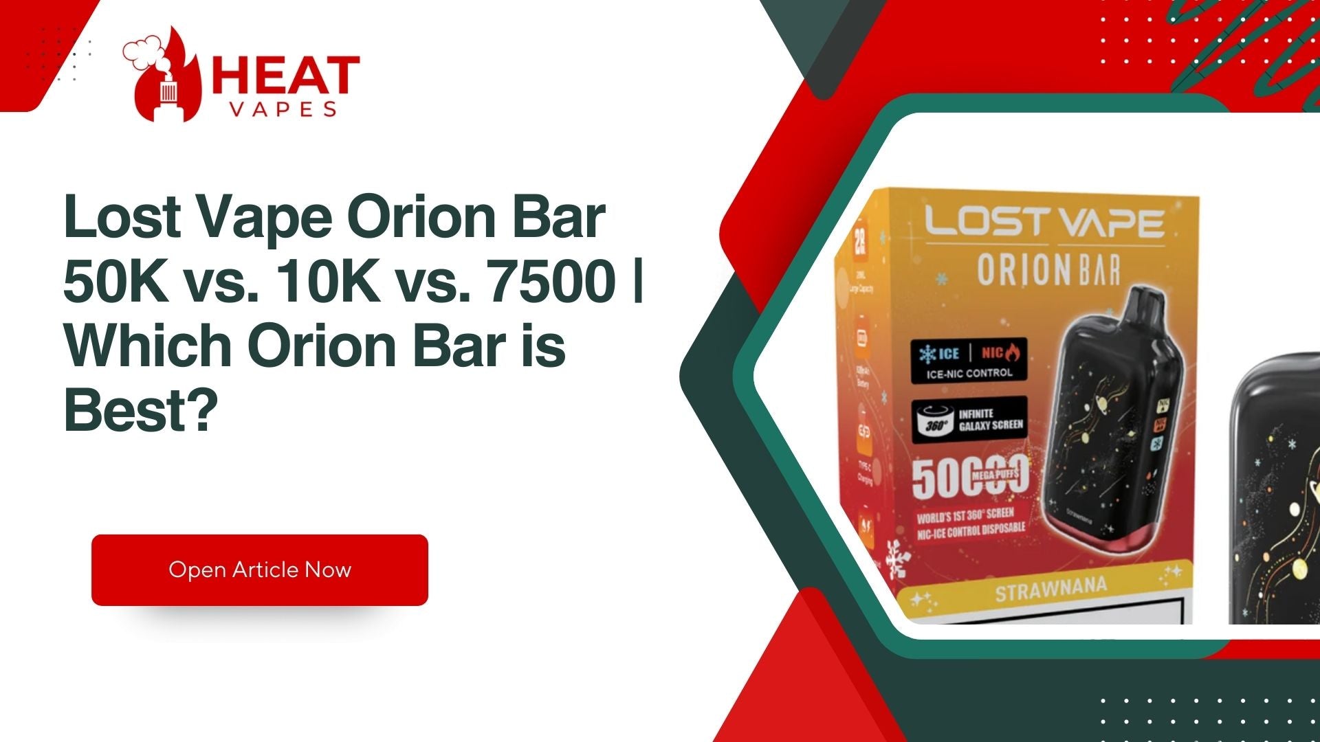 Lost Vape Orion Bar 50K