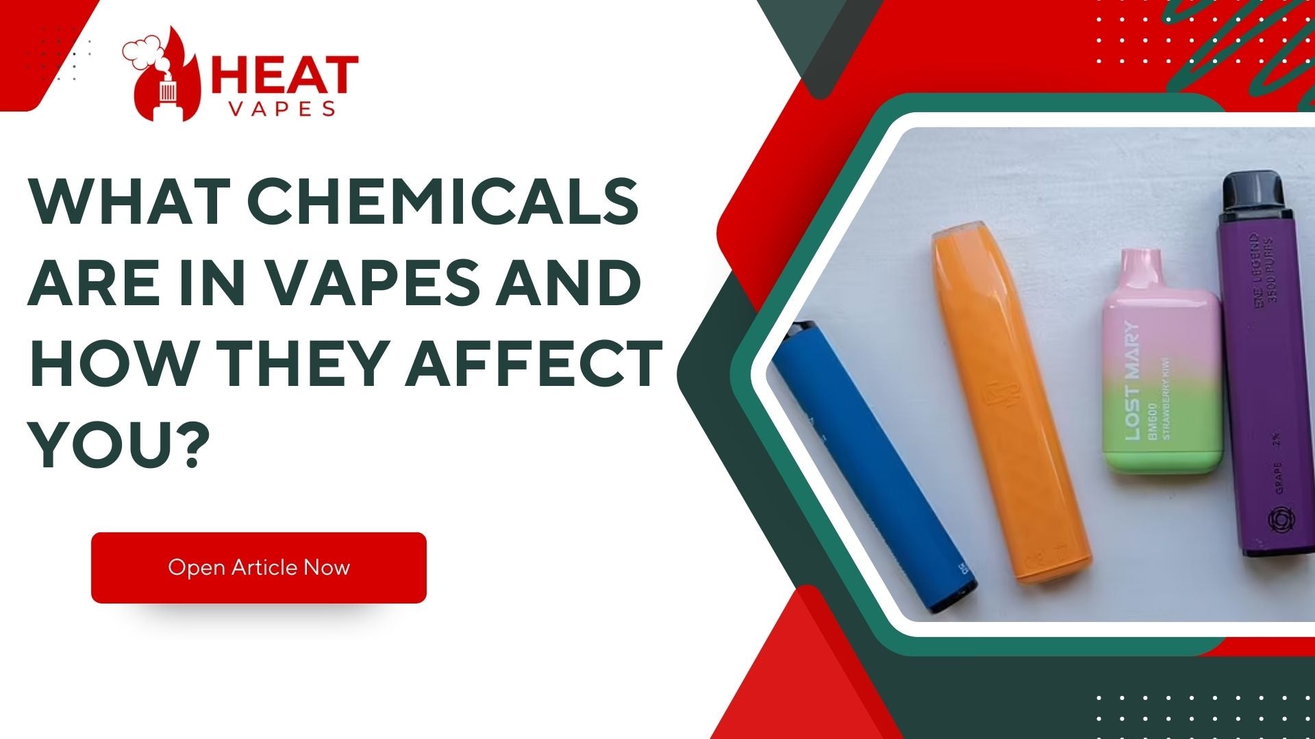 What Chemicals Are in Vapes and How They Affect You?