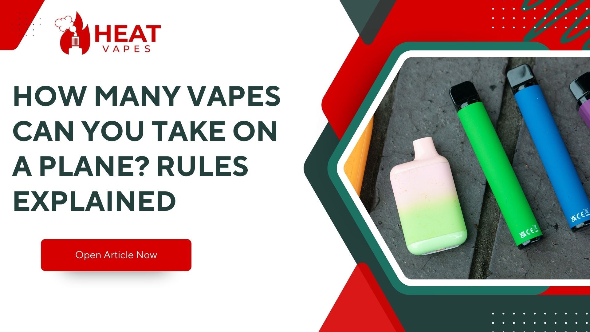 How Many Vapes Can You Take on a Plane? Rules Explained