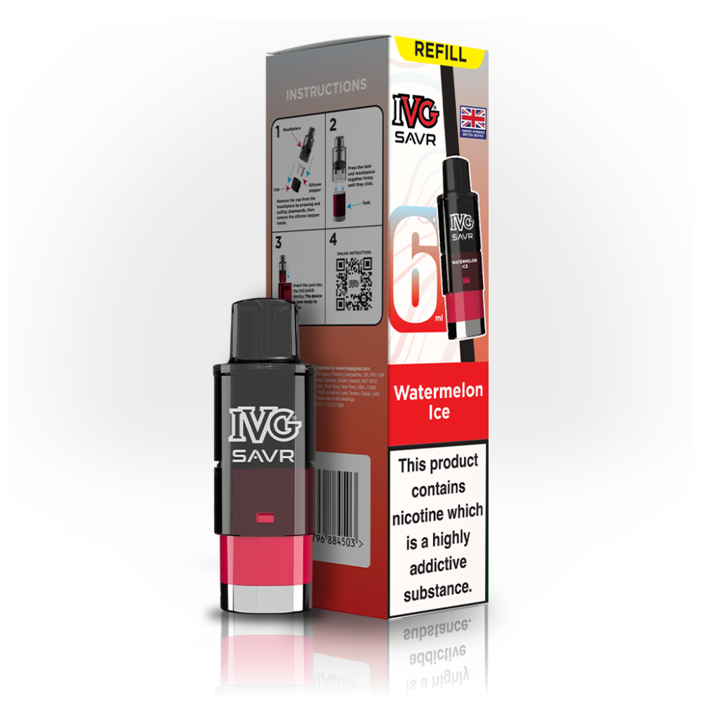 IVG SAVR Pods Watermelon Ice | Heat Vapes