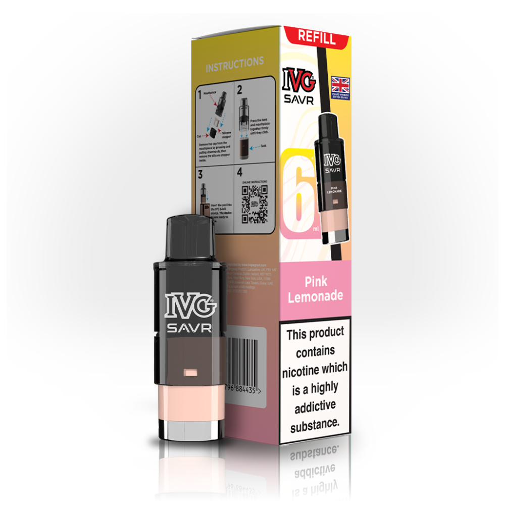IVG SAVR Pods Pink Lemonade | Heat Vapes