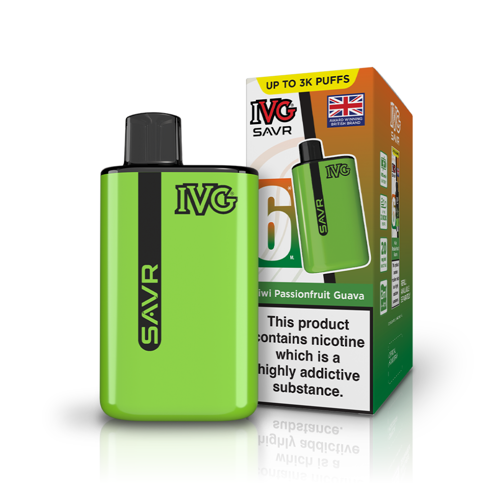 IVG SAVR Device Kiwi Passionfruit Guava | Heat Vapes