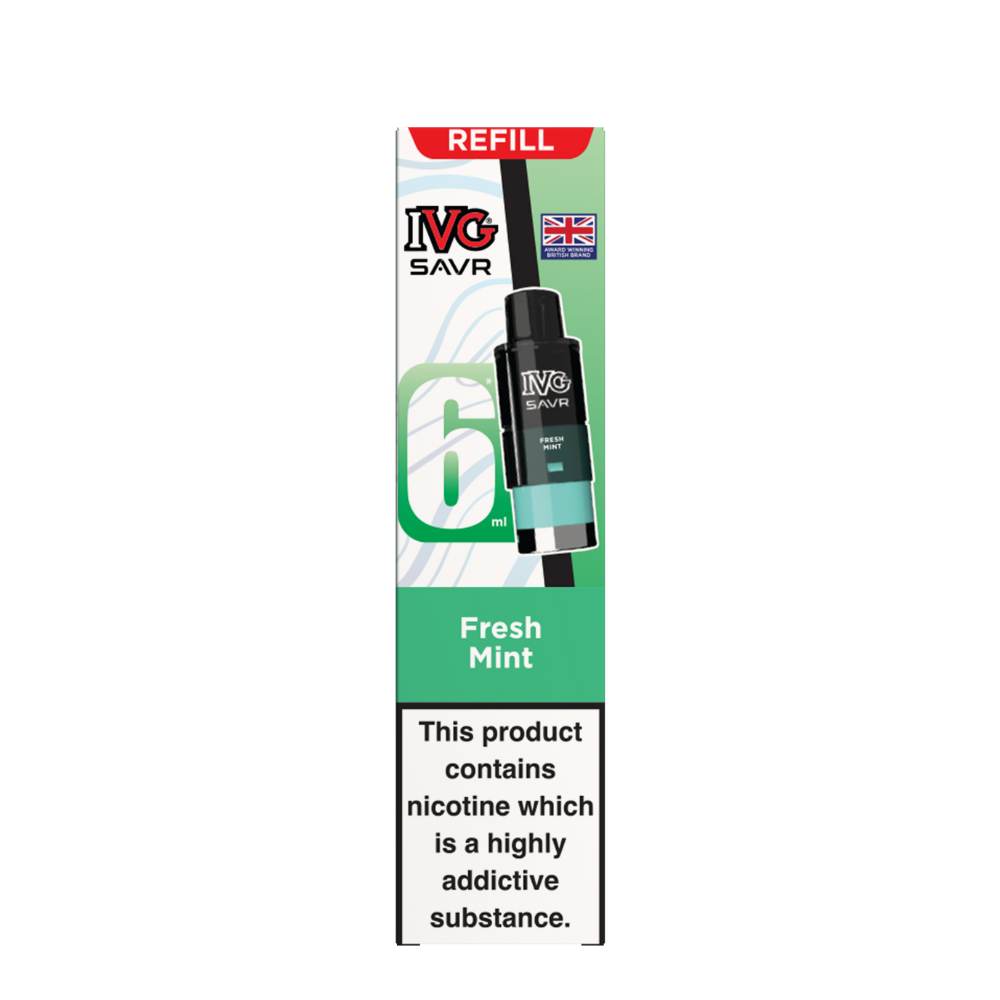 IVG SAVR Pods Fresh Mint | Heat Vapes