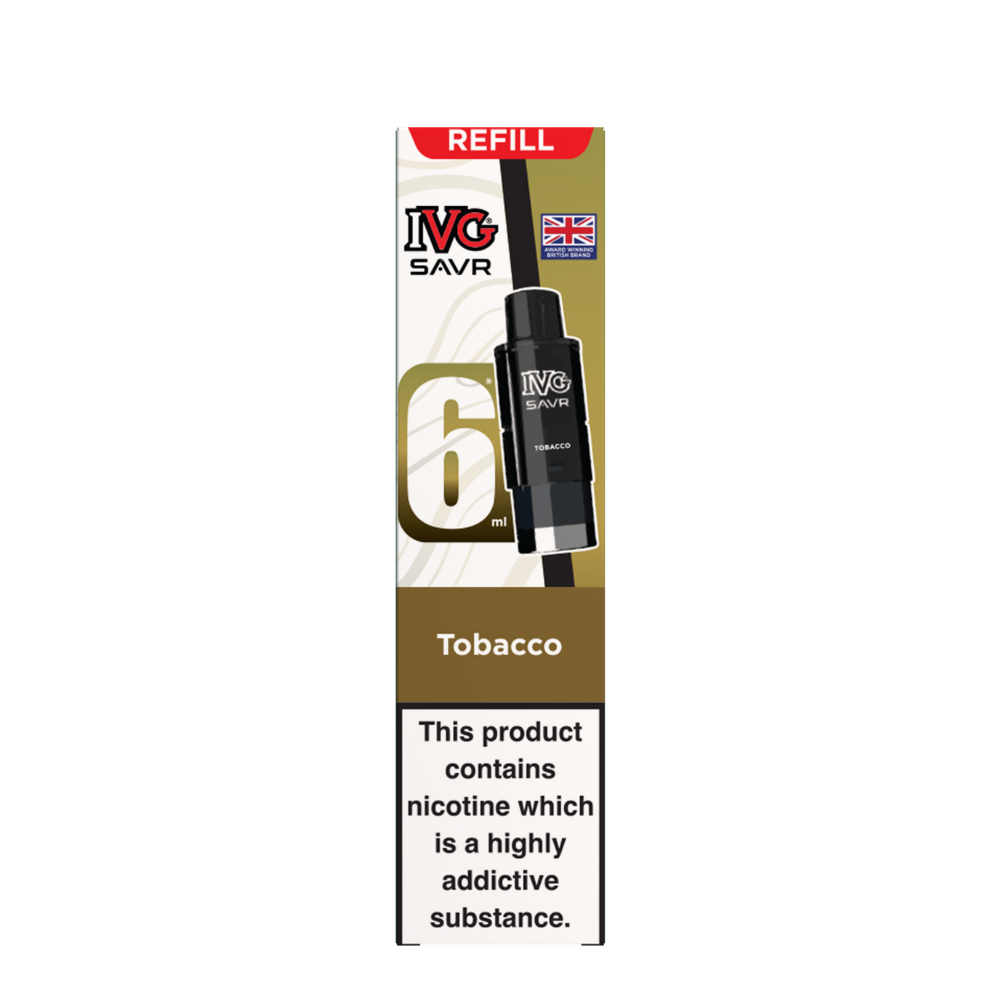 IVG SAVR Pods Tobacco | Heat Vapes