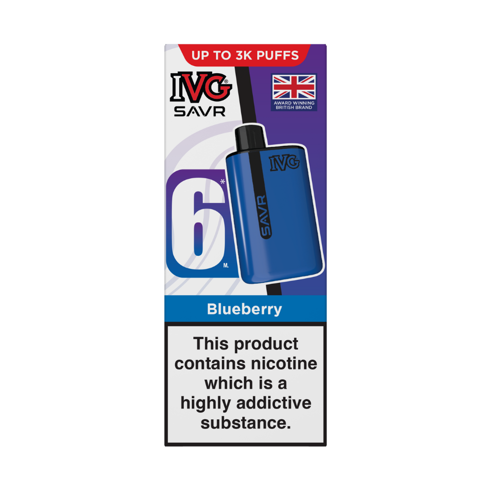 IVG SAVR Device Blueberry Raspberry | Heat Vapes