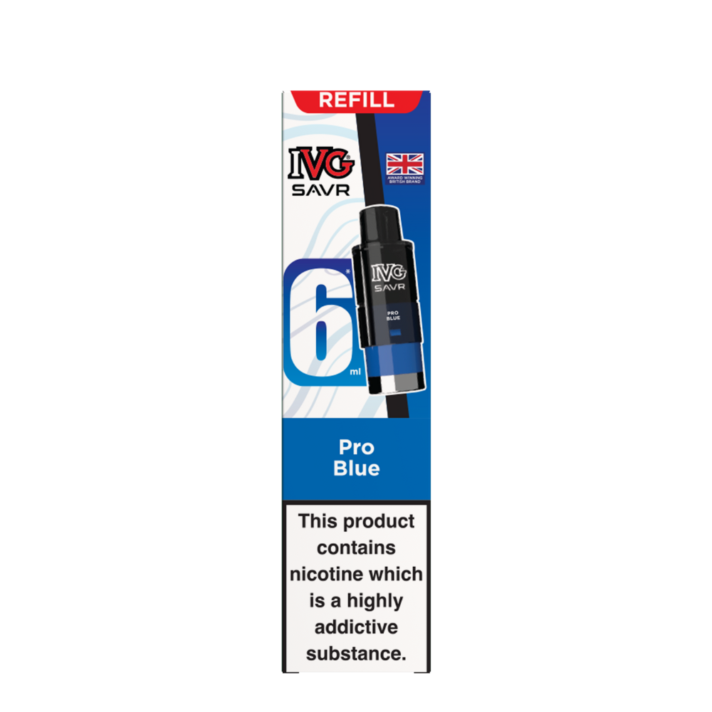 IVG SAVR Pods Pro Blue | Heat Vapes