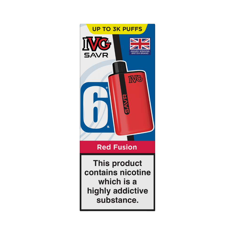 IVG SAVR Device Red Fusion | Heat Vapes