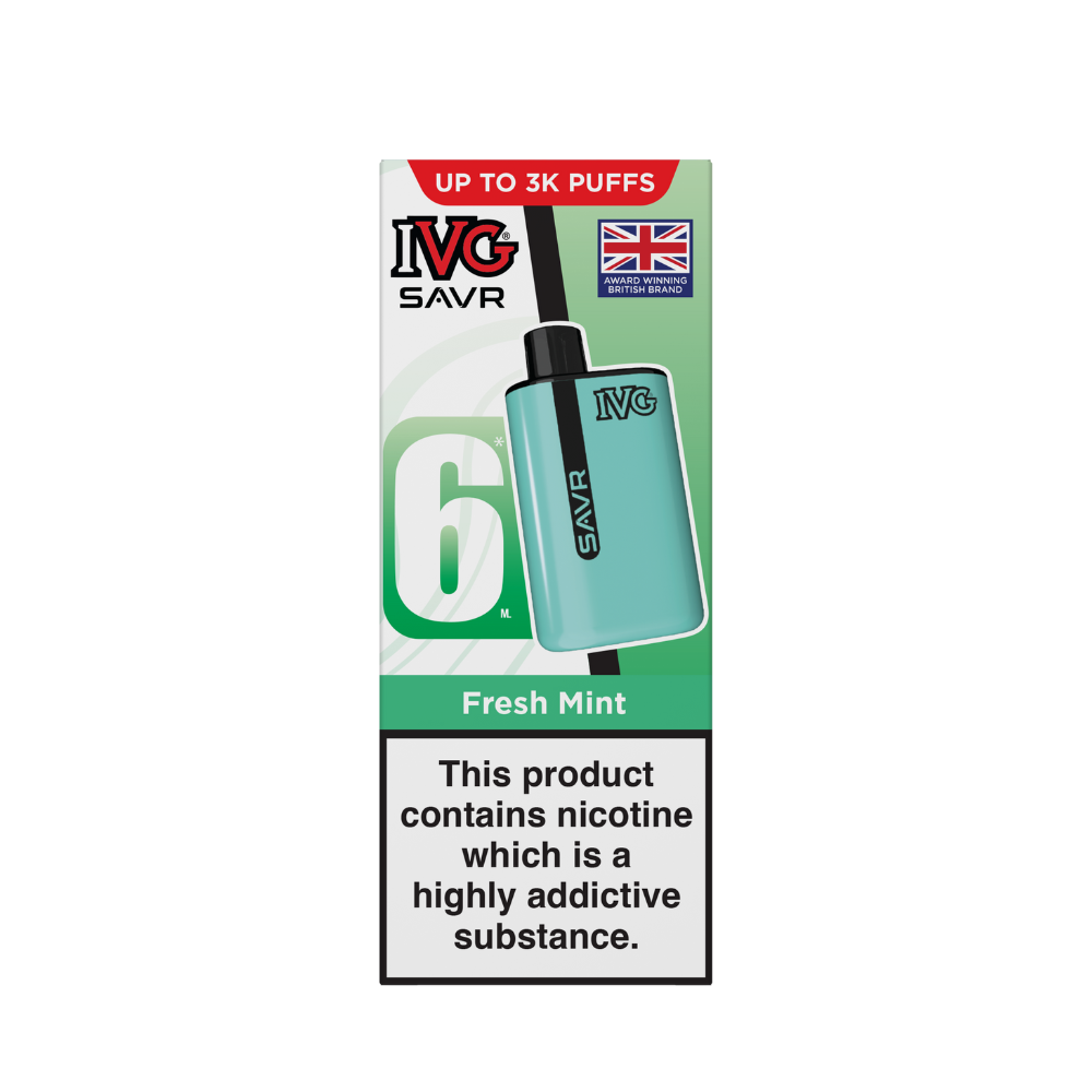 IVG SAVR Device Fresh Mint | Heat Vapes