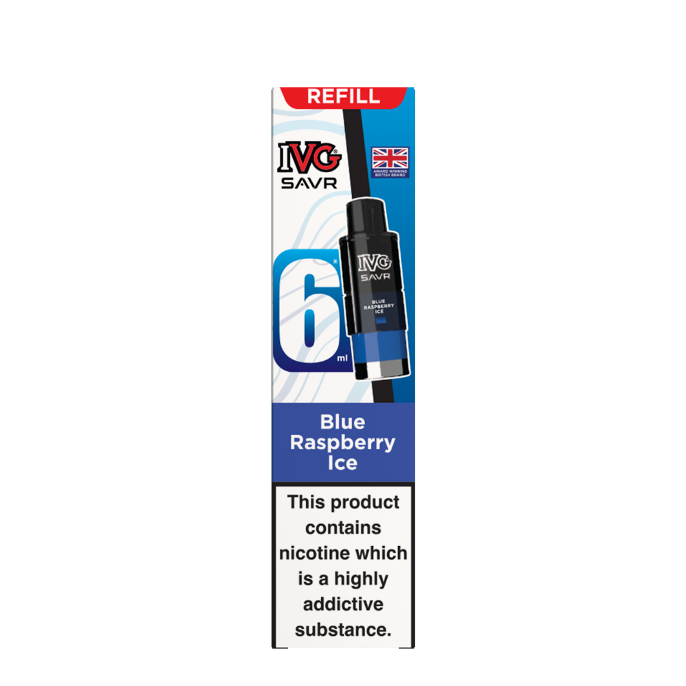 IVG SAVR Pods Blue Rasberry Ice | Heat Vapes