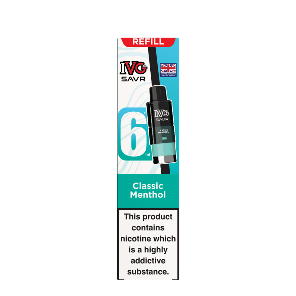 IVG SAVR Pods Classic Menthol | Heat Vapes