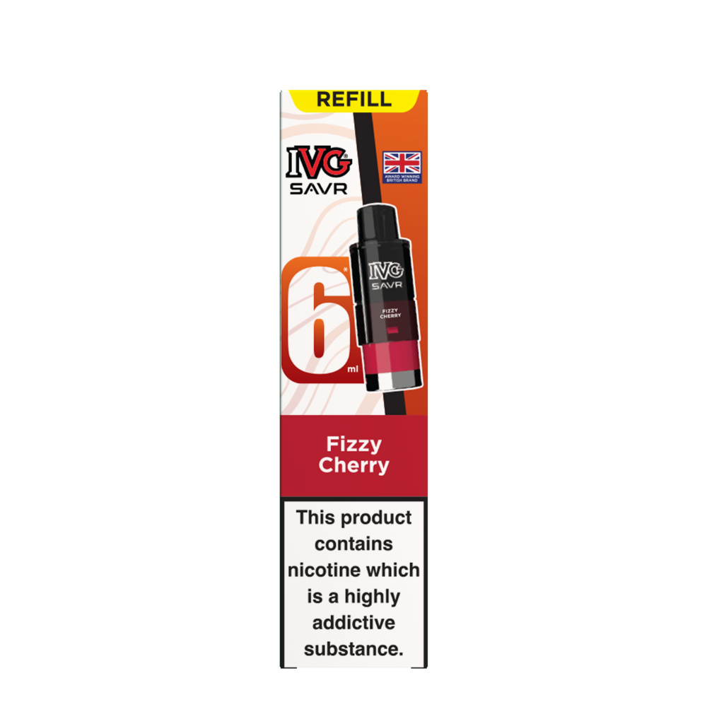 IVG SAVR Pods Fizzy Cherry | Heat Vapes