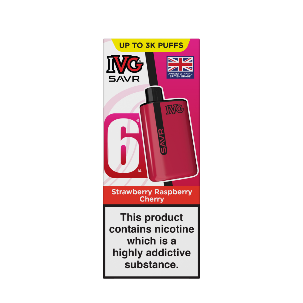 IVG SAVR Device Strawberry Raspberry Cherry | Heat Vapes