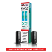 Classic Menthol  IVG 2400 Reload Pods 2 in 1 | Heat Vapes