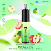 Hayati Twist 5000 Double Apple | Heat Vapes