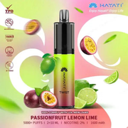 Hayati Twist 5000 Passionfruit Lemon Lime