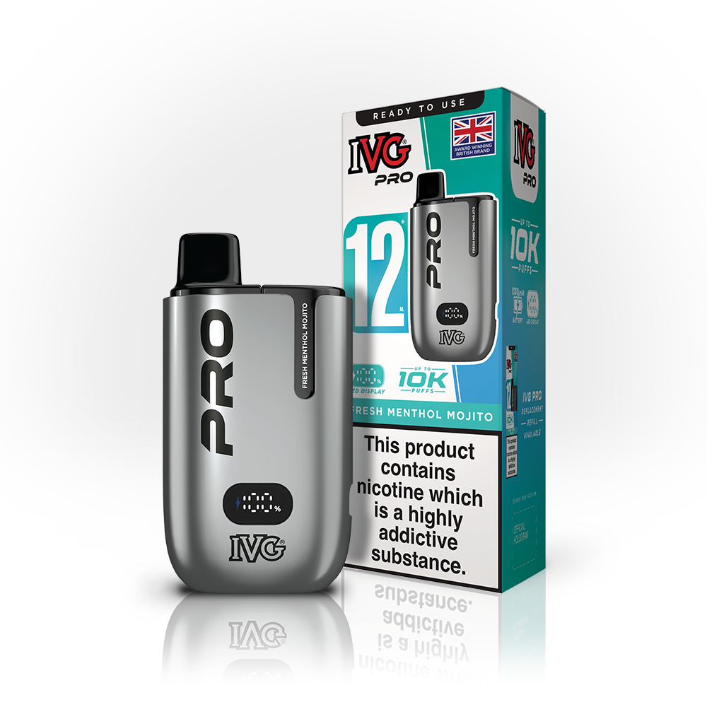 IVG Pro 12ml Fresh Menthol Mojito Kit | Heat Vapes