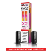 Tropical fruits IVG 2400 Reload Pods 2 in 1 | Heat Vapes