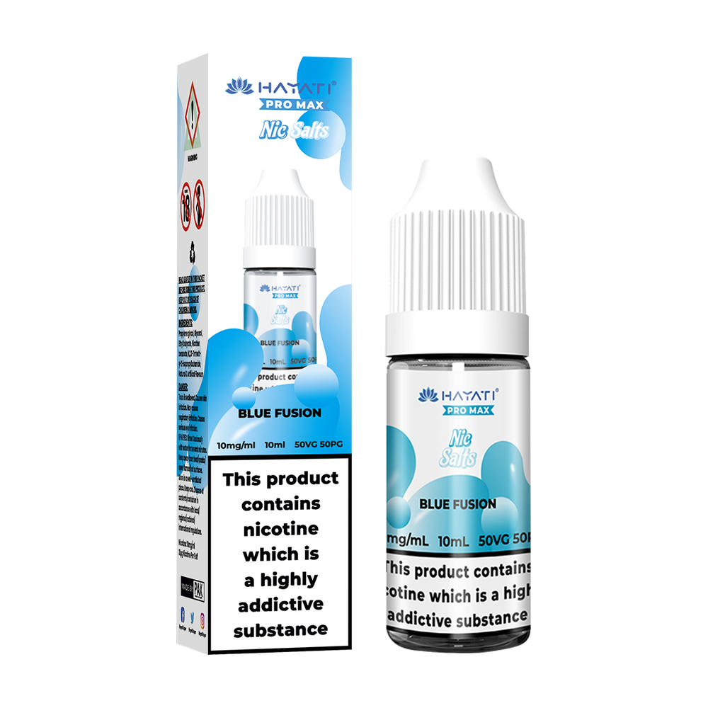 BLUE FUSION NIC SALT BY HAYATI PRO MAX 10ML