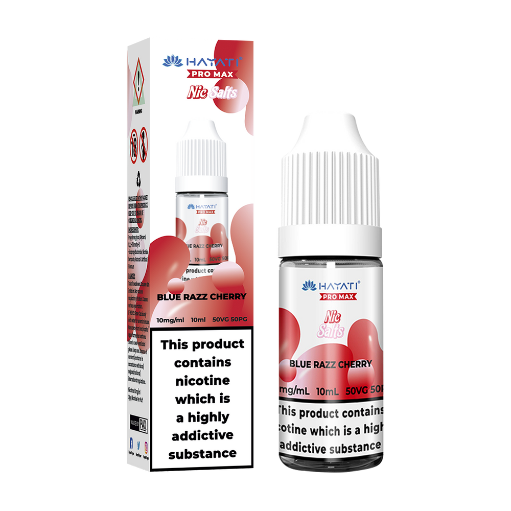 Blue Razz Cherry Nic Salt by Hayati Pro Max 10ml