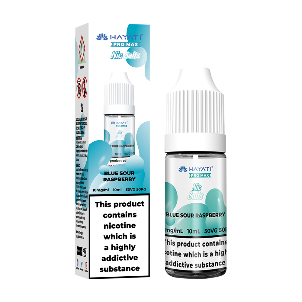Blue Sour Raspberry Nic Salt by Hayati Pro Max 10ml