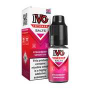 Strawberry Sensation Nic Salt by IVG Intense