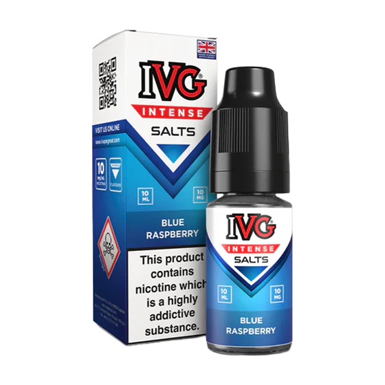 Blue Raspberry Nic Salt by IVG Intense
