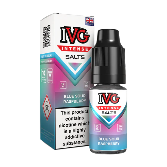 Blue Sour Raspberry Nic Salt by IVG Intense