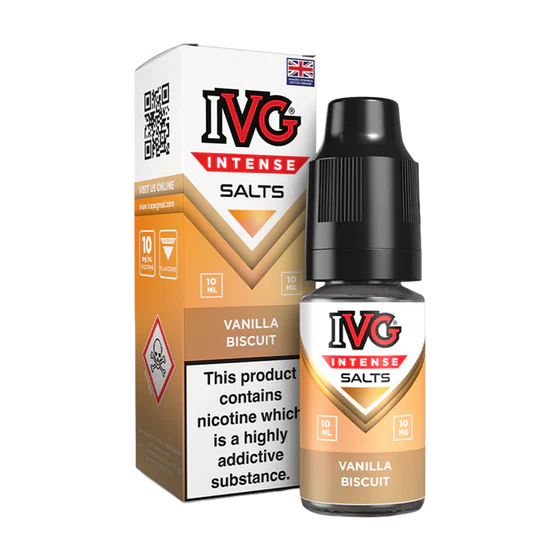 Vanilla Biscuit Nic Salt by IVG Intense