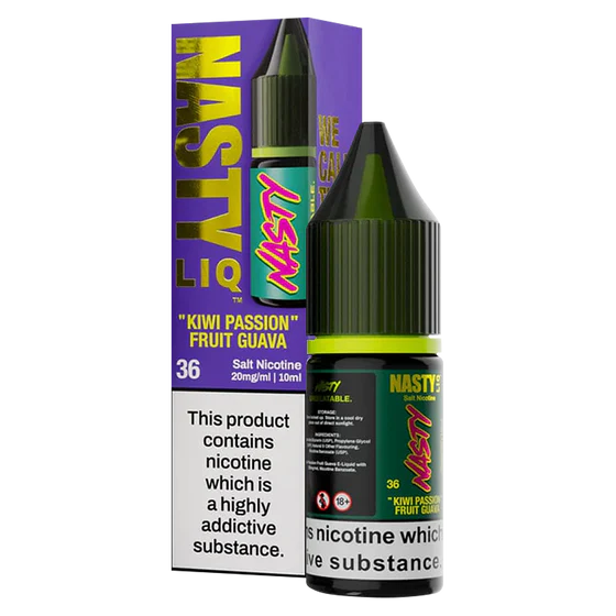 Nasty Juice Kiwi Passion Fruit Guava Nasty Liq Nic Salt
